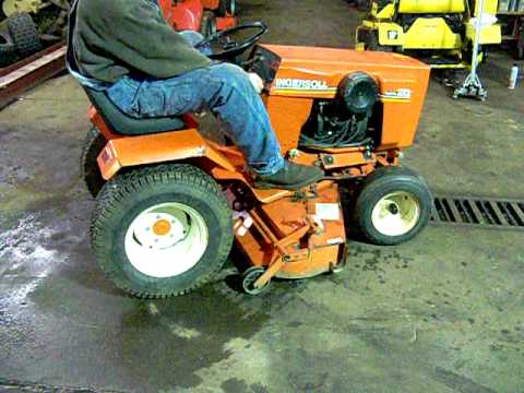 Ingersoll 222 Garden Tractor Youtube