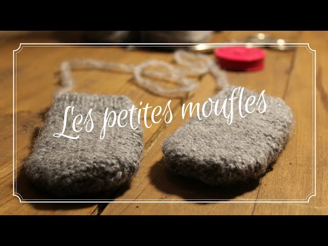 XVIII - Moufles avec pouce de 3 à 12 ans. Modèle gratuit. - L'atelier  tricot de Mam' Yveline.