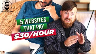 $30 per hour by viewing websites online ...