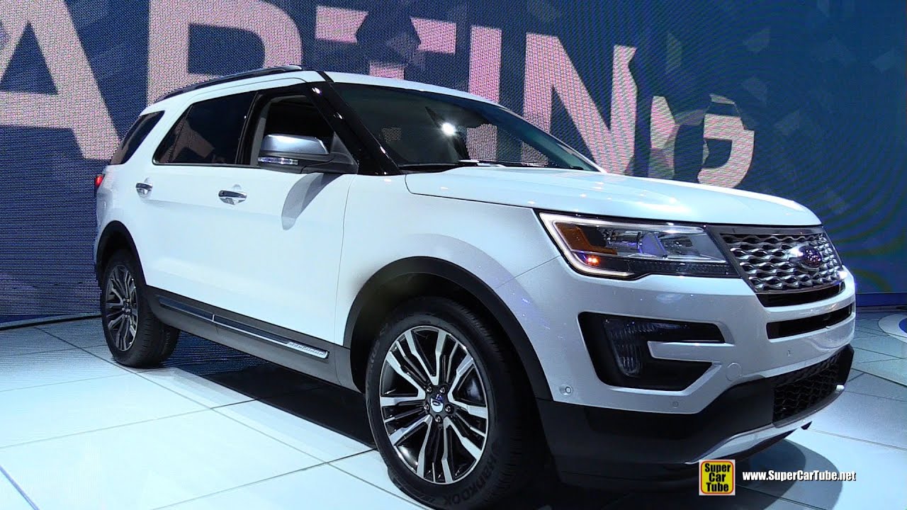 2015 Ford Explorer Platinum - Exterior and Interior Walkaround - 2015