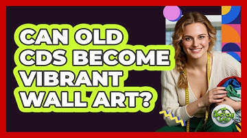 Can Old CDs Become Vibrant Wall Art? - The Upcycle Lab
