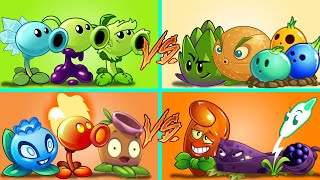 Plants Vs Zombies 2 1 Equipo Guisante Vs 3 Equipo Aleatorios