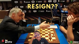 Why did Ivanchuk resign his game against Magnus Carlsen? | Commentary by Sagar