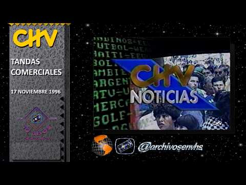 Tandas Comerciales Chilevisión - 17 Noviembre 1996