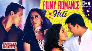 Filmi Romance Hits - Video Jukebox | Hindi Evergreen Songs | Old Is Gold Gaane
