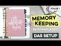 Memory Keeping im Ringplaner - Folge 1 - Das Setup | juniq paperworks