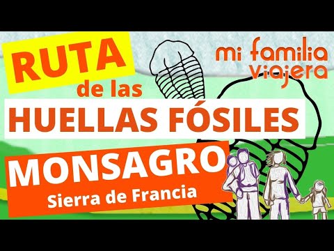 RUTA de las HUELLAS FÓSILES de MONSAGRO en la Sierra de Francia