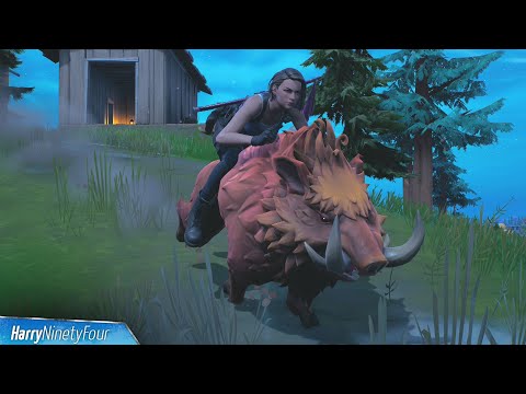 Perform an Aerial 360 Spin While Dismounting a Wolf or Boar - Fortnite