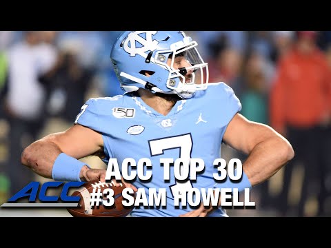 Video: ACC Top 30 Returning Players - No. 3 UNC QB Sam Howell Video: ACC Top 30 Returning Players - No. 3 UNC QB Sam Howell