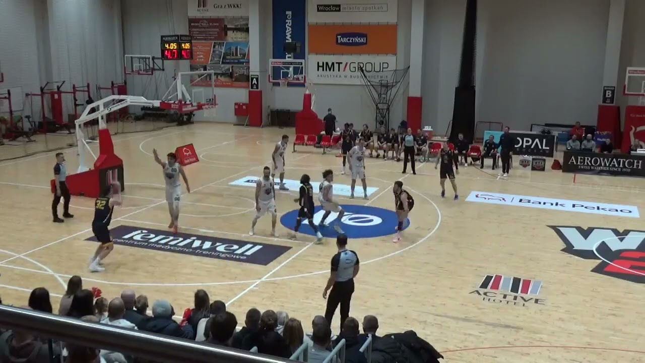 GAME WINNER Thomasa Davisa!  WKK Wrocław vs Katowice Miners 22.02.2026