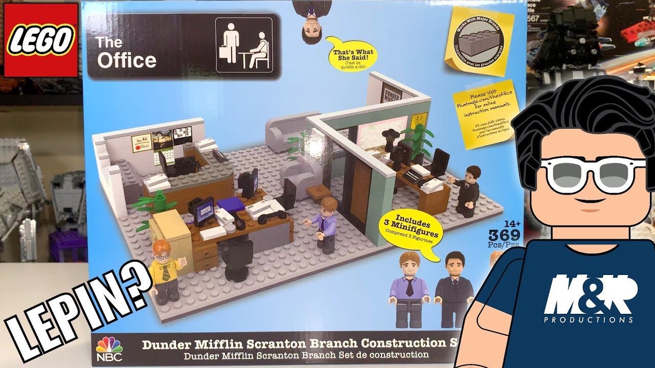 The Office Dunder Mifflin Scranton Branch Construction Set (369