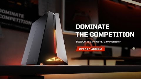 Archer GE650 - BE11000 Tri-Band Wi-Fi 7 Gaming Router