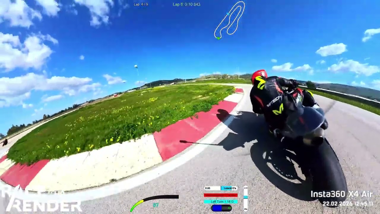 20260222 - Autodromo Concordia - 2 Lap in Honda CBR600RR