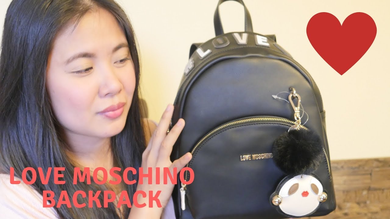 moschino backpack 2019