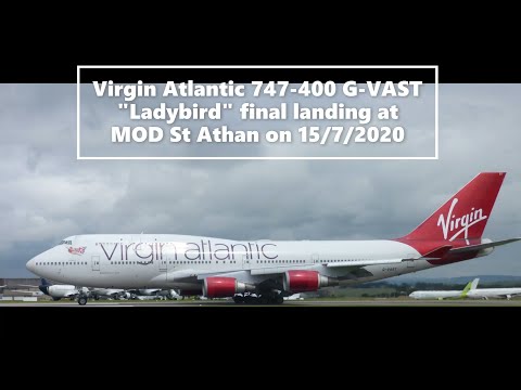 Virgin Atlantic 747-400 G-VAST 