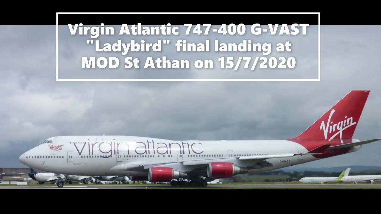 Virgin Atlantic 747-400 G-VAST 