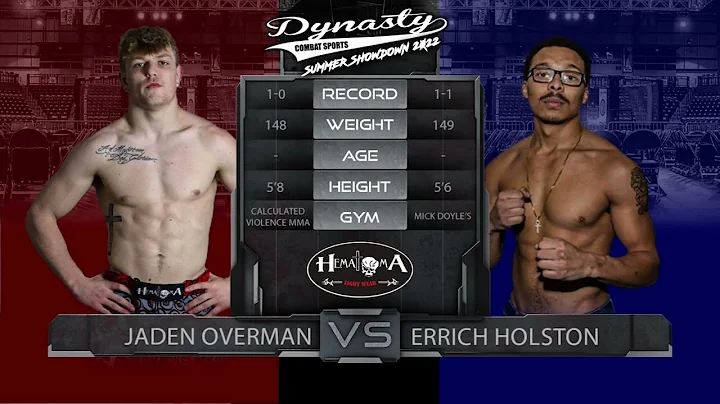 DCS 81 Jaden Overman vs Errich Holston