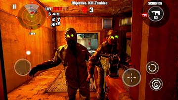 Dead Trigger : Zombie | Day 4 Kill Them All - Android Gameplay