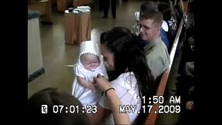 Jordyn's Baptism  May 2009