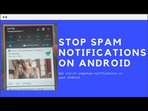 Video: How To Remove Spam From The Screen
