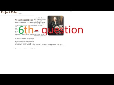 project euler 6 difference between the sum of the squares of the first one hundred natural numbers