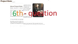 project euler 6 difference between the sum of the squares of the first one hundred natural numbers