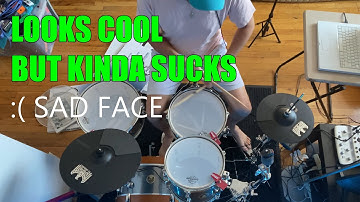 Converting a Tama Club-JAM Mini Acoustic Drum Set into an Electronic Kit - Alesis Nitro - Part 1