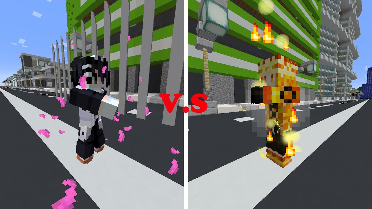 [Minecraft 1.19.2 Mod] Byakuya Vs Naruto (BLEACH vs NARUTO) Gameplay ...