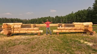 This Log Home Build is Going to Be Perfect? - Building My Log Home Pt. 6 by Traplines and Inlines 70,337 views 11 months ago 1 hour, 1 minute