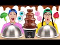 Chocolate Fondue Challenge 초콜릿 퐁듀 챌린지 DONA 도나