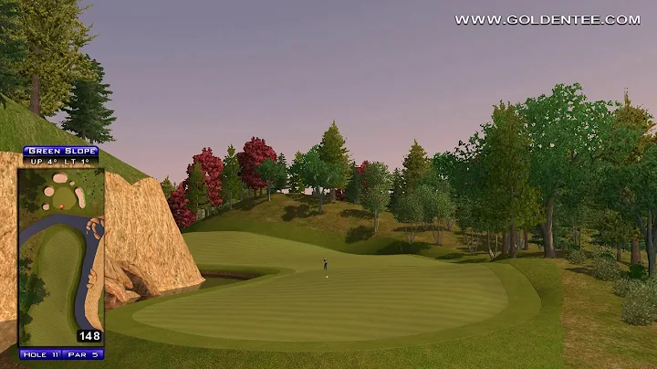 Golden Tee Great Shot on Moose Landing!