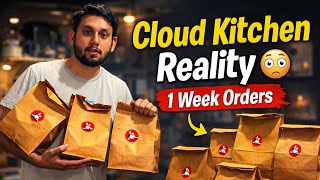 1 week mein kitne orders aaye humare cloud kitchen mein #tamannapraveenvlogs 