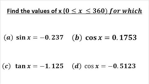 How to use log table to find the inverse of sine, cosine, and tangent of an angle