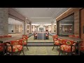 Pacificom multimedia 3d animation of a hotel lobby