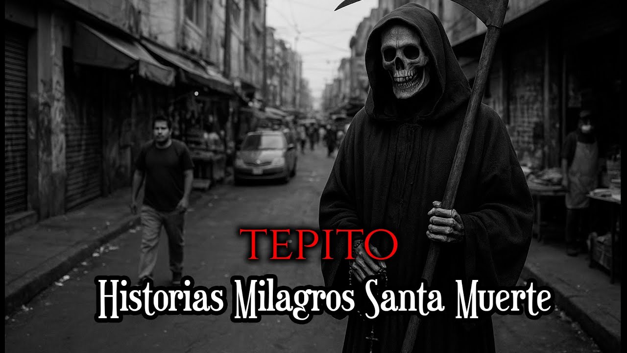 Nadie creía… hasta que la Santa Muerte se apareció en Tepito  🙏