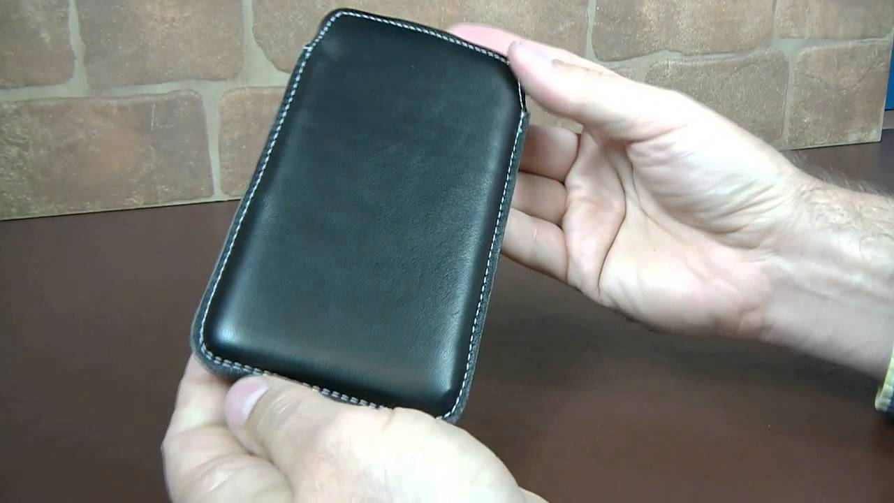 Samsung Galaxy Note 4 - Genuine Real Lamb Leather Pocket Pouch Case Cover