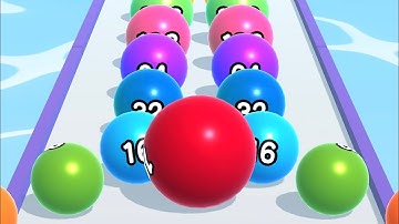 Ball Run 2048 💸🎱🏀 All Levels Gameplay Walkthrough Android, iOS Levels 1-9999 NEW UPDATE!!!