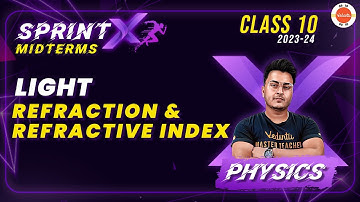 Important Questions of Refraction and Refractive Index | Light Class 10 | CBSE Science Physics Ch-10