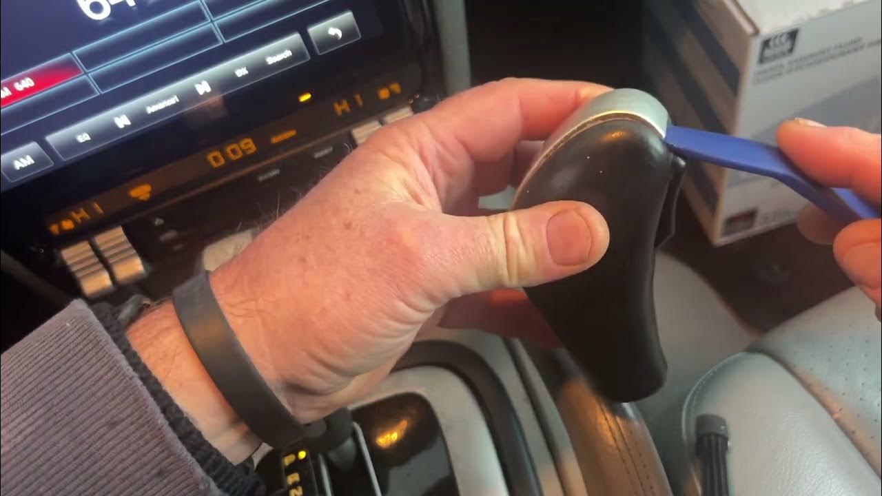 Porsche Cayenne 955 20032010 . Shift knob trim removal YouTube