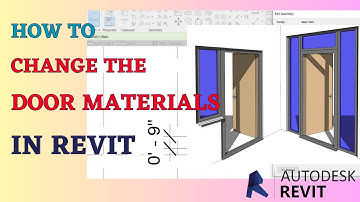 How to Change the Door Materials in Autodesk Revit