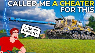I Got Reported For Hitting With ISU-152k | World of Tanks