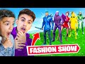 Brothers Host A Fortnite Fashion Show Competition With Fans!