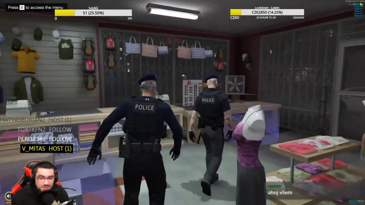 RP - LifeStory RP - Dundabarcz vs Děda u PD, kdo ho komu dřív utrhne...