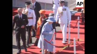 S.Africa - Queen Elizabeth II Meets Mandela