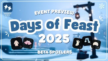 [BETA] Days of Feast 2025 ❄️ NEW Cosmetics, Mini game And Event Area 🎁 Mossypine Sky COTL Beta