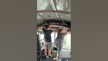 Cooler than cool 🥶#skoolielife#diy#diyprojects#v anlife#skoolieconversion#busconversion#tinyhome