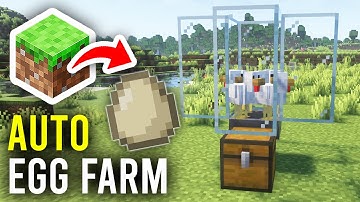 How To Make Automatic Egg Farm In Minecraft - Full Guide