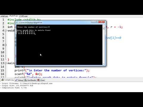 Breadth First Search (BFS) implementation in C program Bangla Tutorial ...