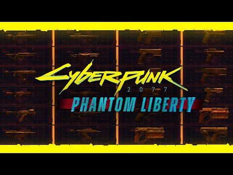 Вся документация на легендарное оружие в Cyberpunk 2077: Phantom Liberty / All Crafting spec weapons