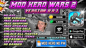 ‼️MOD HERO WARS 2 | NO PASSWORD | VERSION 0.0.1 | LATEST 2025🔥